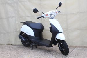 SUZUKI スズキ 原動機付自転車 50ccスクーター レッツ UZ50L9 走行距離343km 2018年モデル