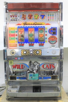 パチスロ3号機 ◎ WILD CATS/ワイルドキャッツ スロット実機 アークテクニコ