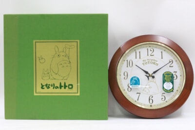リズム  となりのトトロ からくり時計 6曲メロディ ジブリ 掛け時計の買取り品の画像