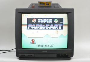 SHARP スーパーファミコン内蔵 21型ブラウン管テレビ 21G-SF1 地デジチューナーあり