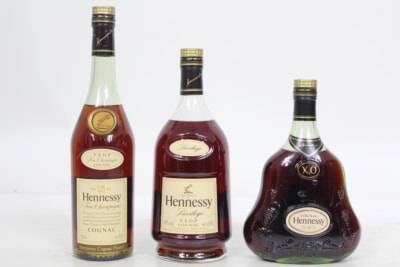 Hennessy ヘネシー グリーンボトルX.O700ml V.S.O.P 1000ml 　など3本