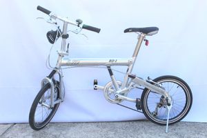 折り畳み自転車 BD-1 シルバー 18インチ