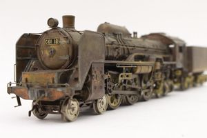 蒸気機関車 C61 18 Oゲージ 鉄道模型 炭水車付